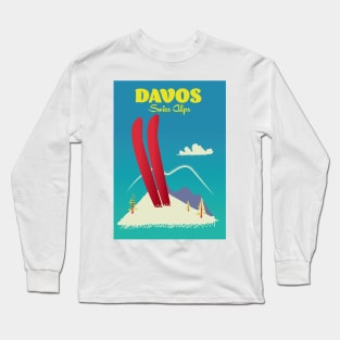 Davos Swiss Alps Long Sleeve T-Shirt